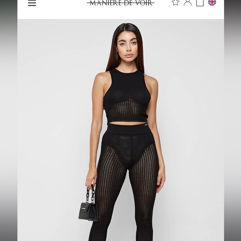 Maniere de voir Brown set (pics in black just to see how it fits)
